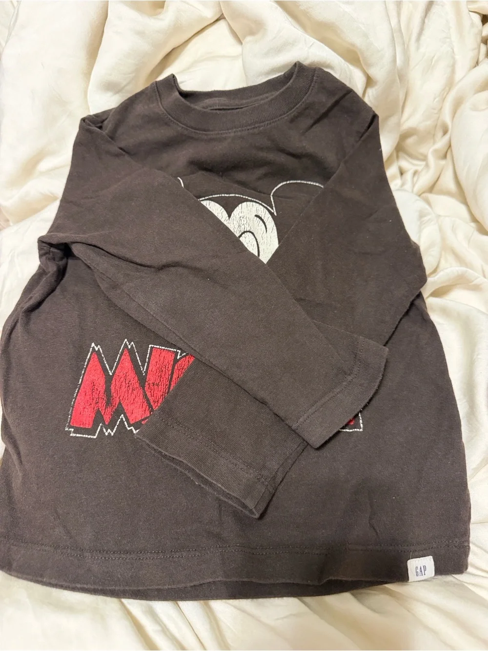(5p) GAP Disney Mickey Mouse Kids Graphic Long Sleeves